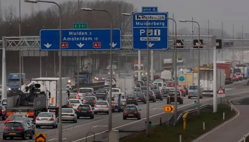 Waarschuwing voor hinder A1 featured image
