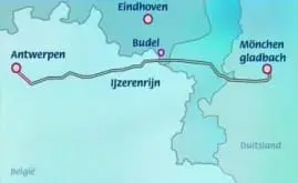 Ijzeren rijn tracé