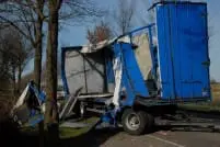 Trailer Verhoek Transport zwaar beschadigd featured image