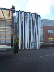Schmitz schuifzeiltrailer BedrijfsautoRAI