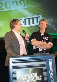 En de winnaar is: Pascal Meessen, trucktechnicus bij DAF-dealer Loven in Heerlen.