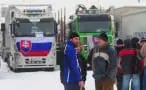 Foto’s: Slowaakse truckers blokkeren snelwegen featured image