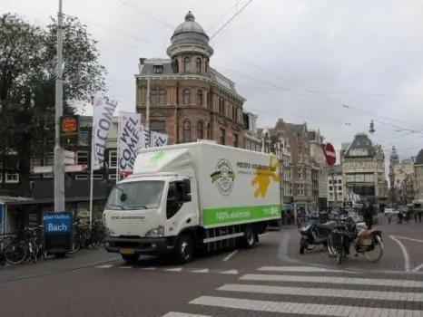 Peeters Vervoercentrale gaat elektrisch Amsterdam in