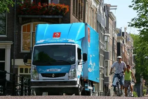 Peter Appel test elektrische Renault Maxity