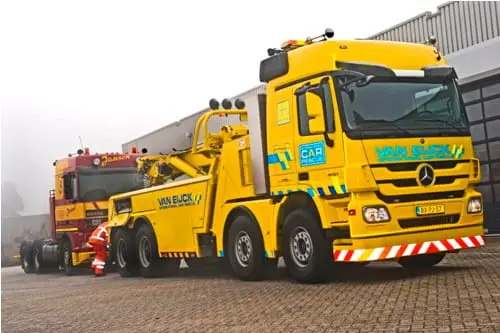 Actros bergingsvoertuig