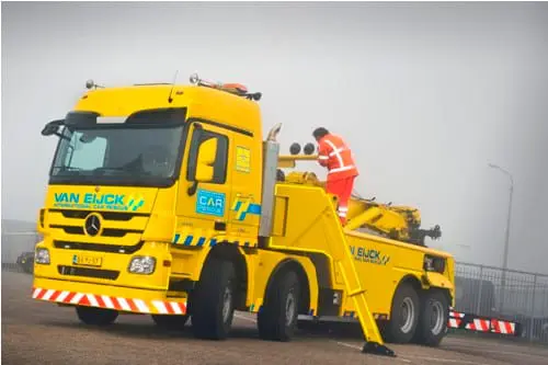 Actros bergingsvoertuig