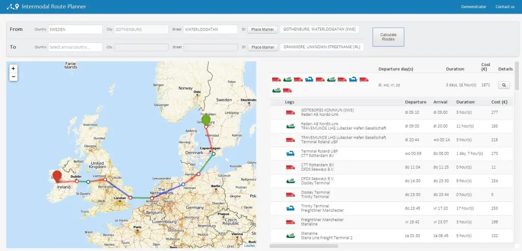 Inforit introduceert Intermodal Route Planner featured image