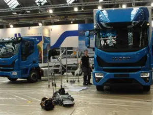 Poetsen aan de nieuwe Iveco EuroCargo