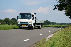 Klein maar fijn, de Fuso Canter Eco Hybrid