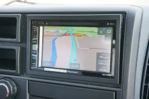 Dit fijne navigatiesysteem is optioneel