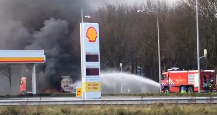 VIDEO – A58 weer open na brand tankwagen featured image