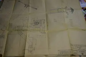 Bijzonder zijn de bouwtekeningen van de DAF A30. 