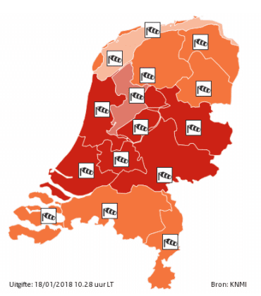 Geen verbod op lege vrachtwagens tijdens code rood featured image