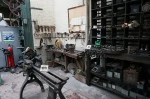 Alsof-ie er gisteren nog rondliep: de werkplaats van Hub van Doorne.