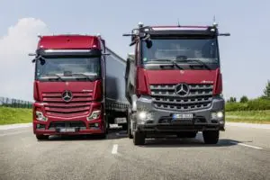 Mercedes-Benz Actros, Modelljahr 2018, mit Active Brake Assist 5