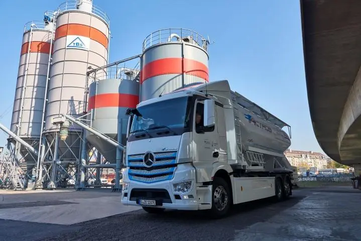 Elektrische Actros voor TBS Transportbeton featured image