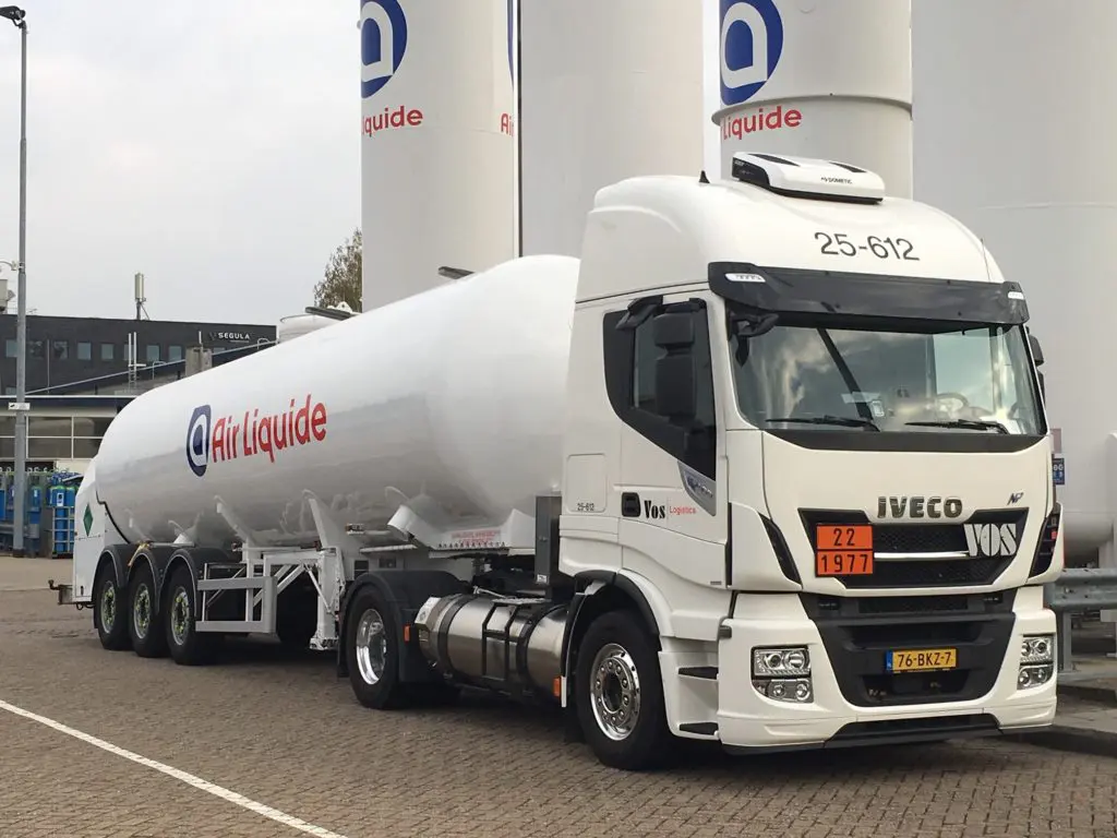 Vos rijdt stikstofdistributie met Iveco LNG featured image