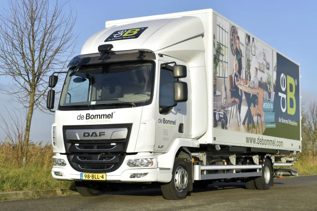 Meubels afleveren gaat prima met een DAF LF featured image