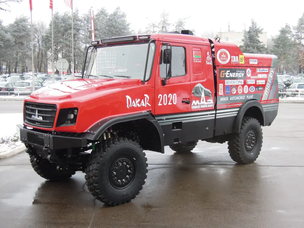 Foto’s: MAZ met neus voor Dakar 2020 featured image