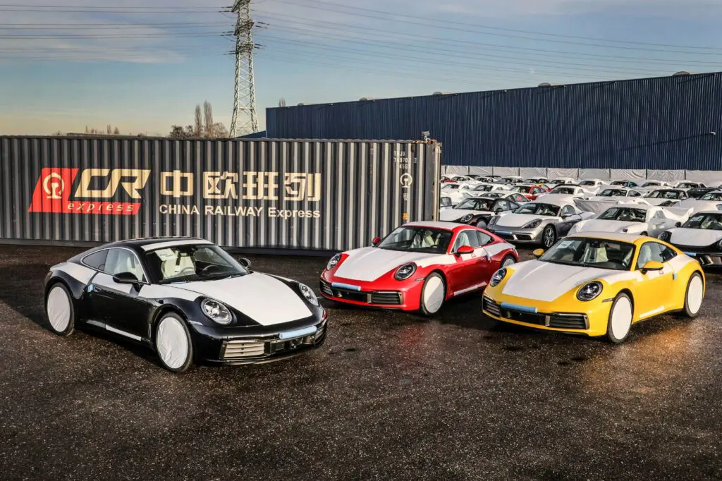Porsche zet auto’s op de trein naar China featured image