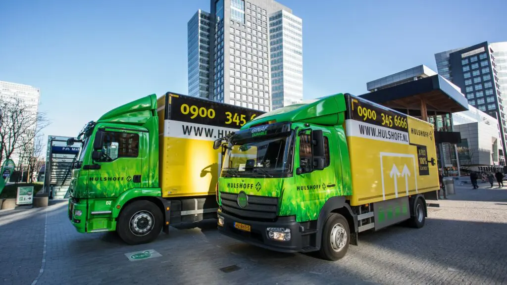 Hulshoff start elektrische stadsdistributie in Amsterdam featured image