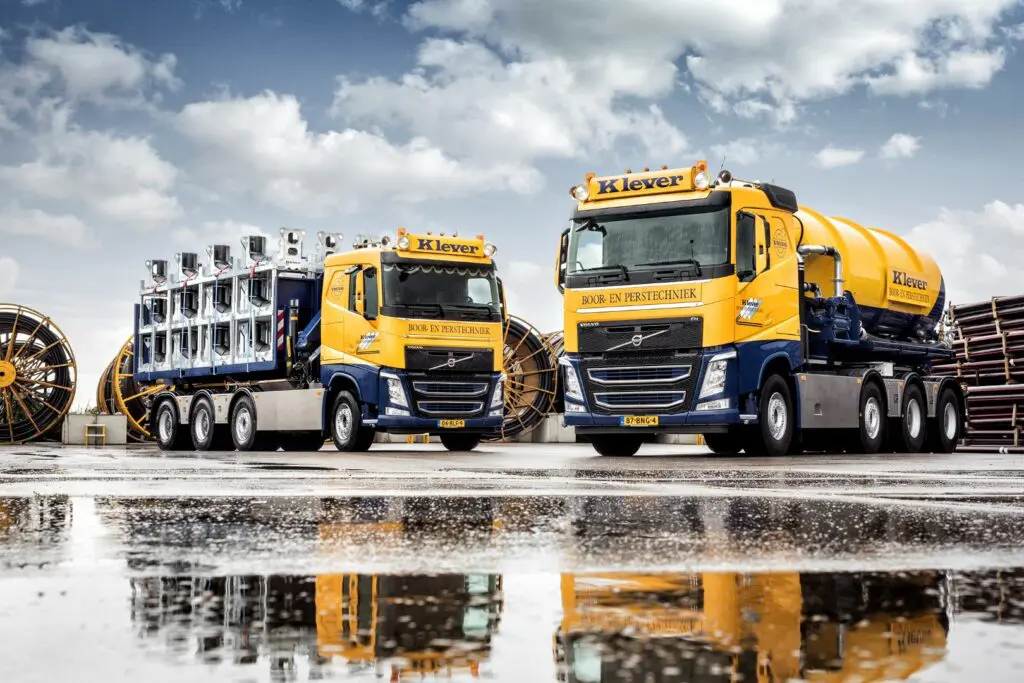 Klever zet vier-assige Volvo’s FH in featured image