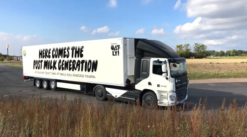 Einride en Oatly maken de blits met Emoss trucks featured image