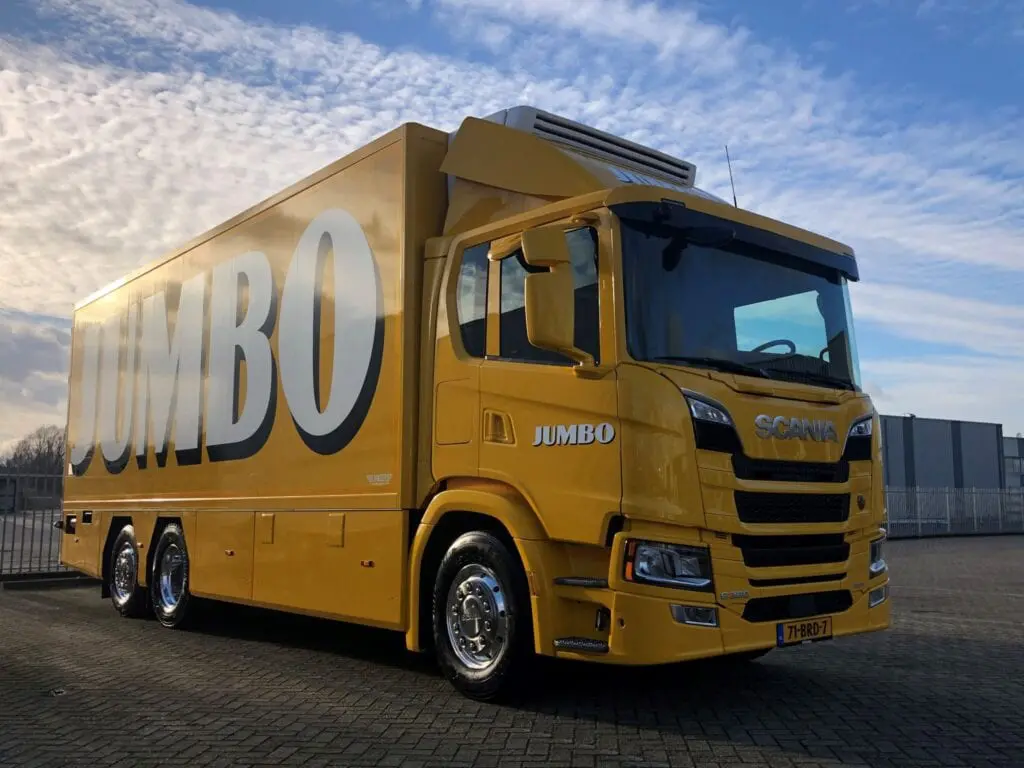 Nieuwe Scania’s Hybrid voor Jumbo featured image