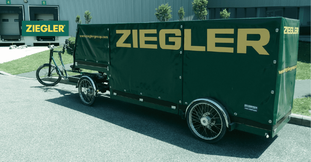 Ziegler rijdt cargobike van zes meter lang featured image