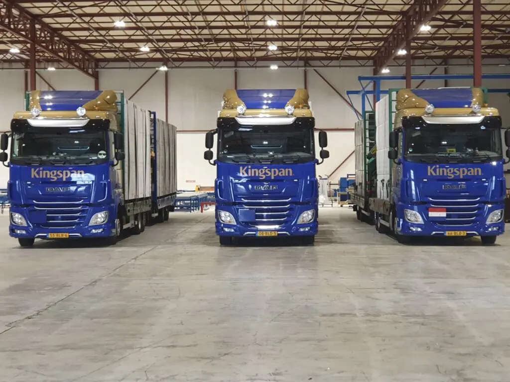 Van der Werff Logistics neemt eigen vervoer Kingspan Insulation over featured image