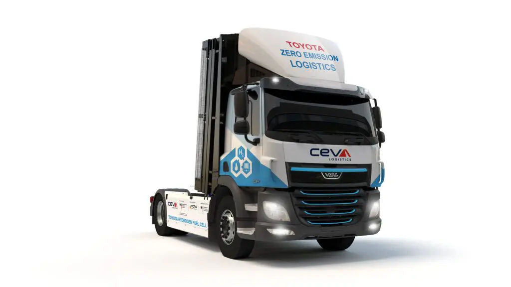 Ceva test Toyota waterstoftruck featured image