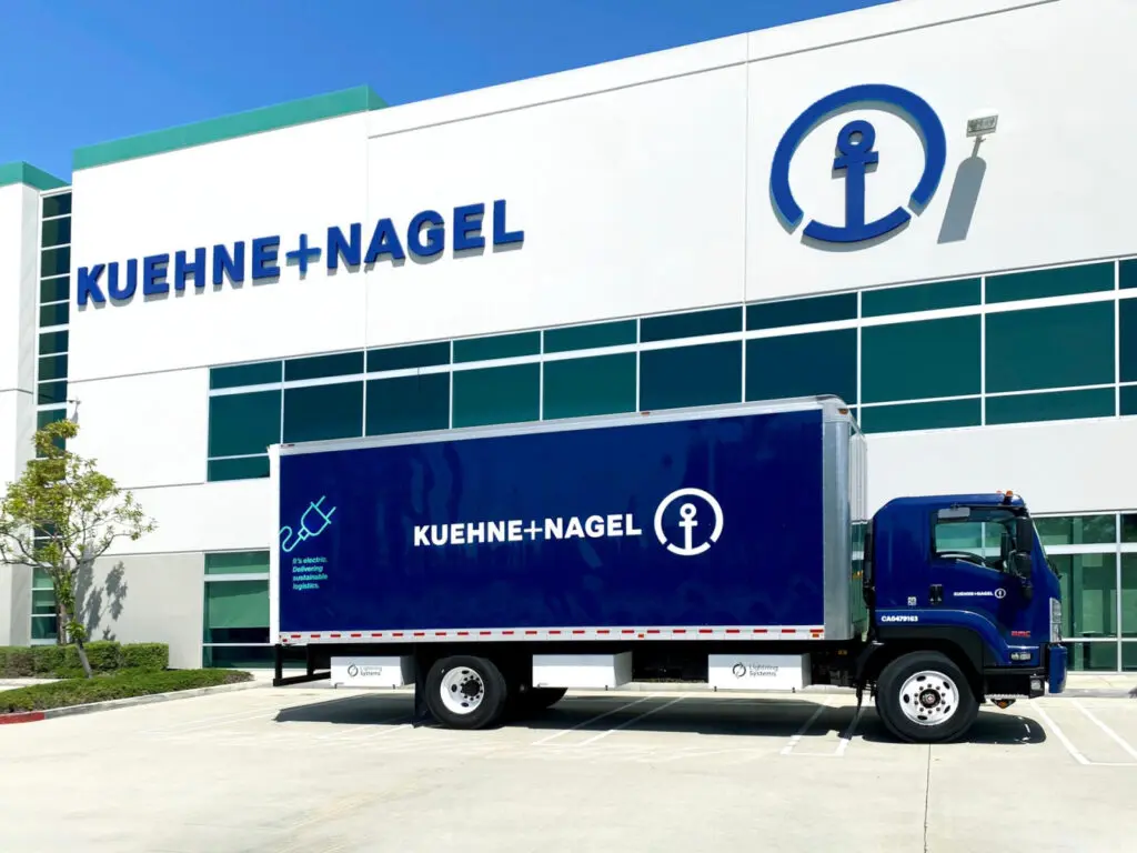 Kuehne+Nagel helpt klanten verduurzamen met Book & Claim op e-trucks featured image