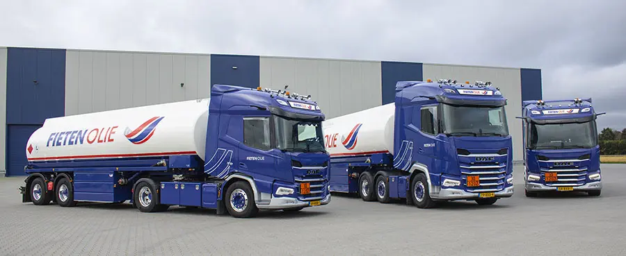 Fieten Olie brengt de brandstof met drie nieuwe DAF’s featured image