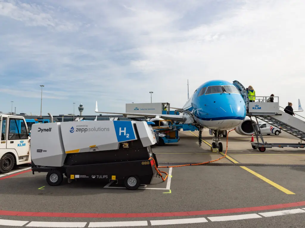 Schiphol test eerste GPU op waterstof featured image