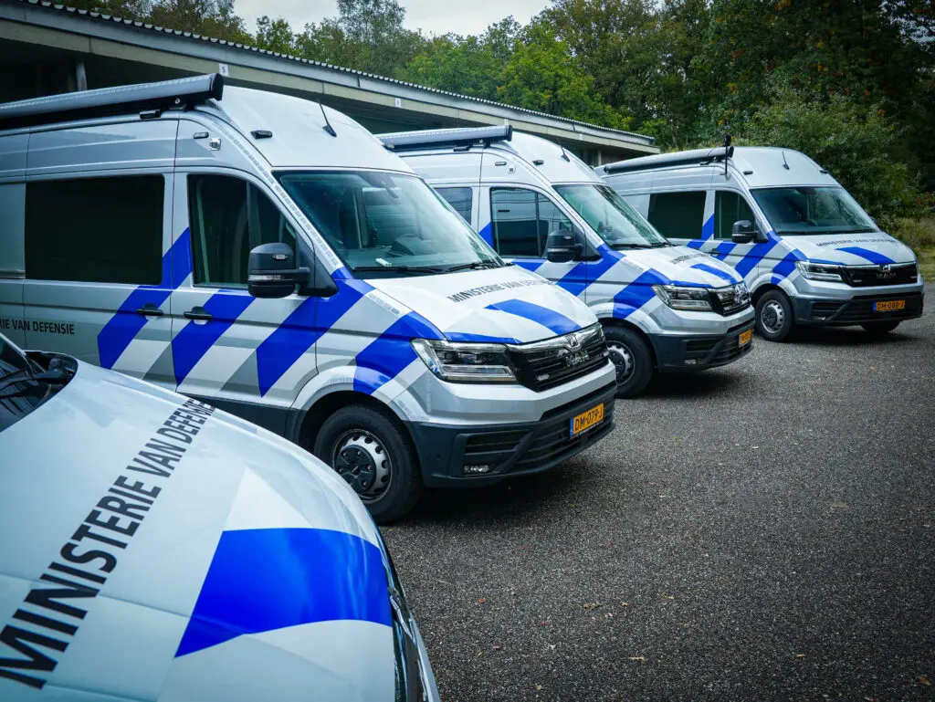 Explosieven Opruimingsdienst ruimt de bommen op met een MAN TGE featured image