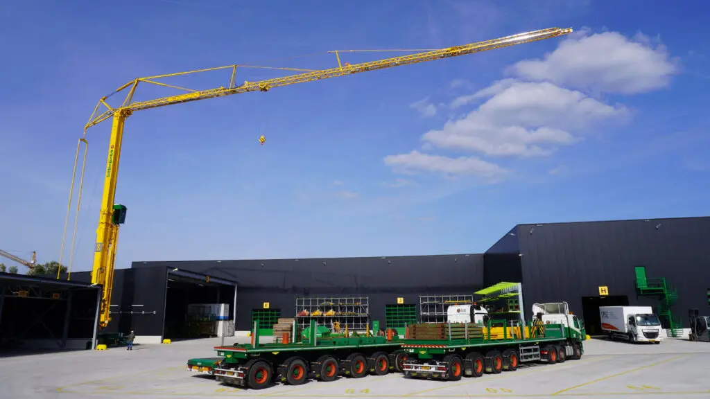 Koninklijke Saan zoekt het hogerop met drie eLift-torenkranen van Spierings featured image