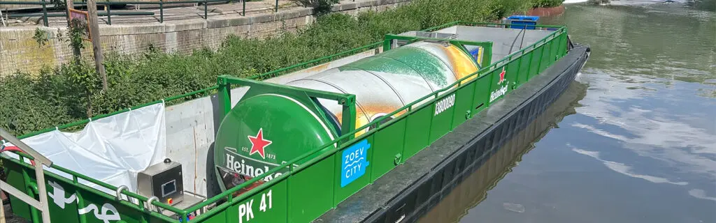 Heineken test bierboot in hartje Amsterdam featured image
