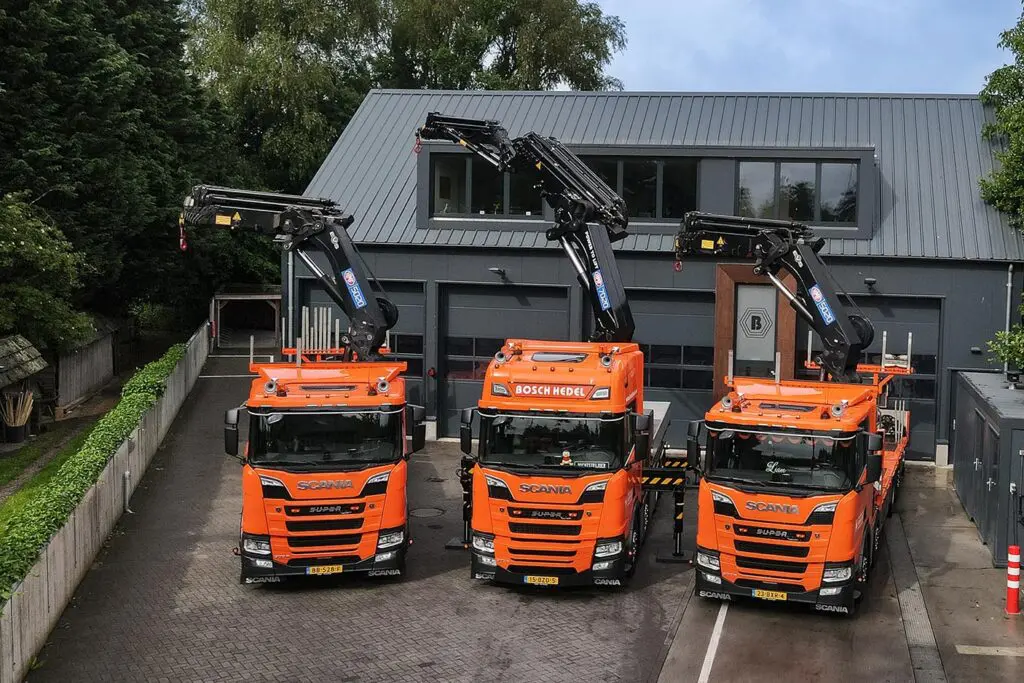 Bosch Hedel vernieuwt wagenpark met drie Scania Super-trucks featured image