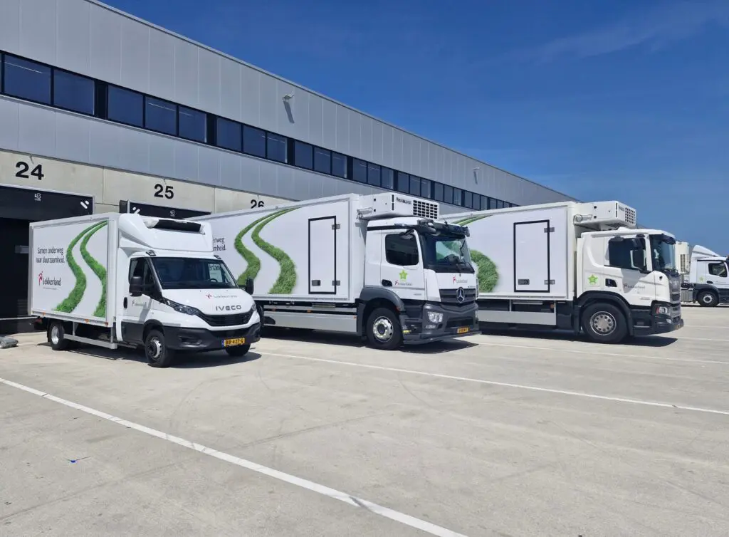 Lekkerland breidt elektrisch wagenpark uit met twee nieuwe trucks featured image