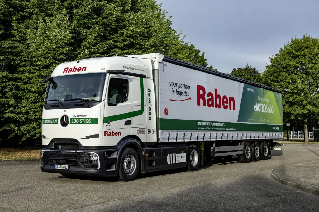 Raben rijdt nieuwe eActros 600 featured image