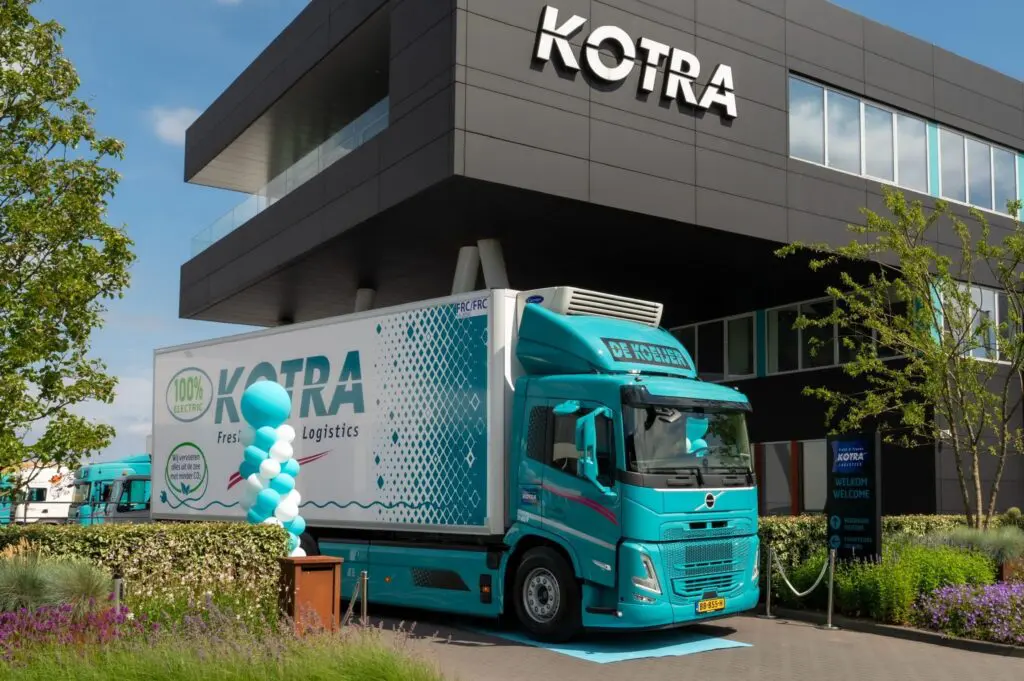 Kotra Logistics bezorgt verse vis met Volvo FM Electric featured image
