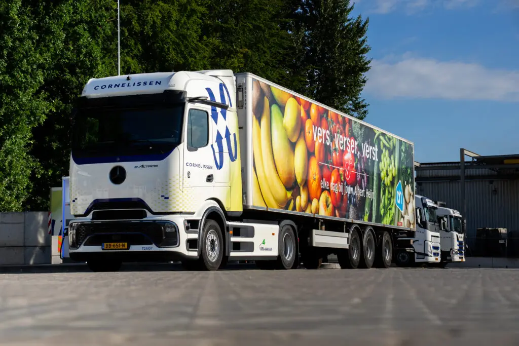 Cornelissen elektrificeert vloot in hoog tempo: 26 eActros 600 trucks in gebruik featured image