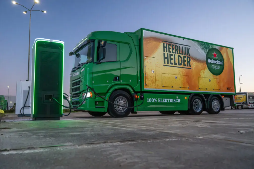 Heineken met nieuwe elektrische tankbiertrucks op weg naar emissievrij wagenpark featured image