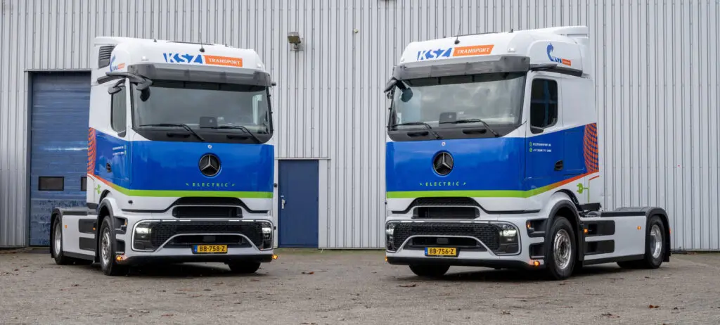 KSZ elektrificeert verder met twee eActros 600 trekkers featured image