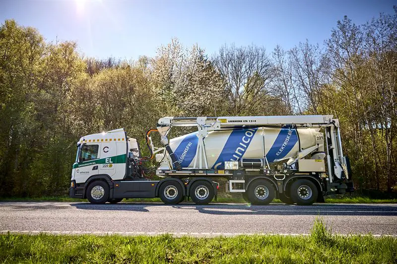 Scania toont (ook) elektrische betonmixer featured image