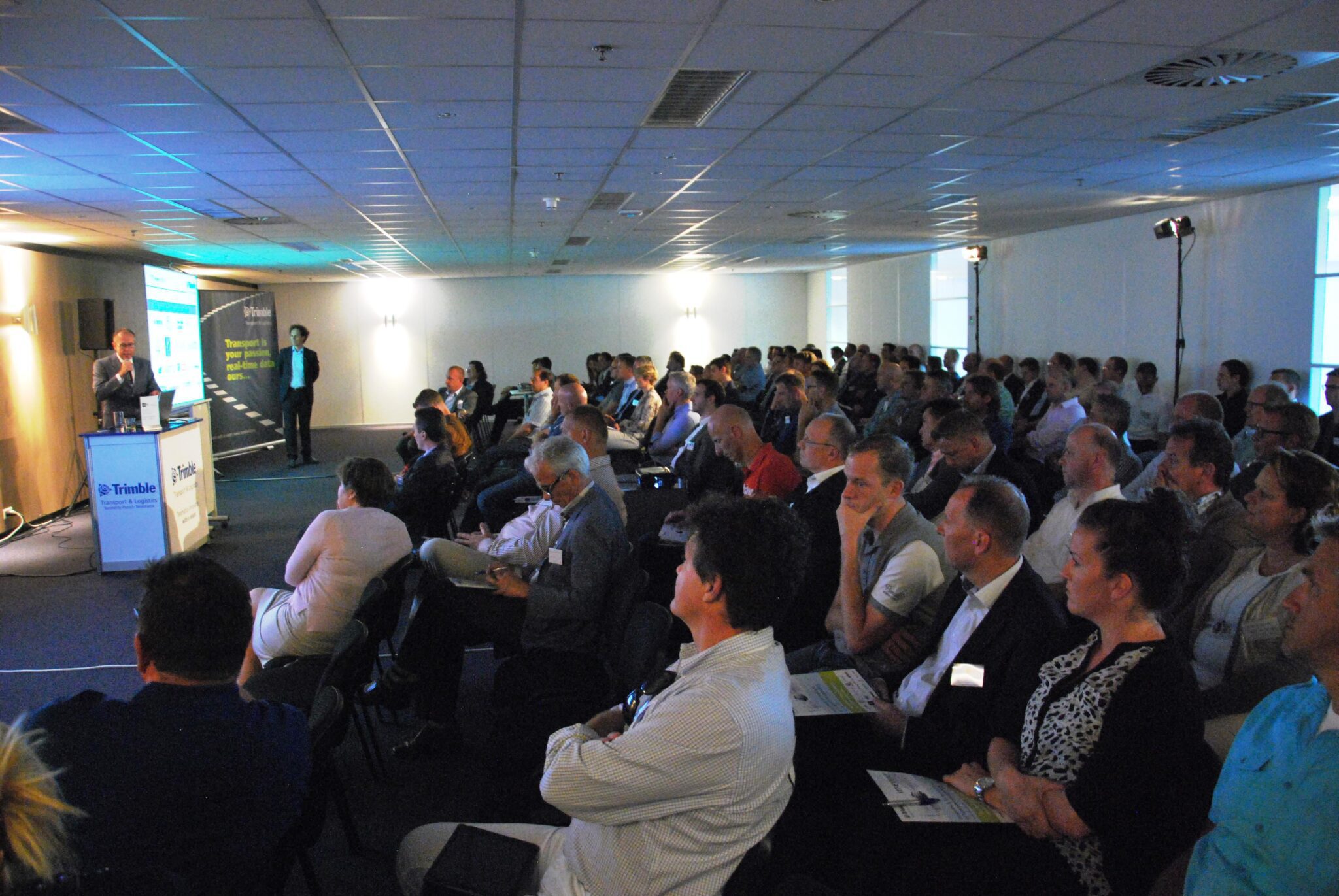 Trimble ITTevent ‘Geen lege vrachtwagens meer’ • TTM.nl