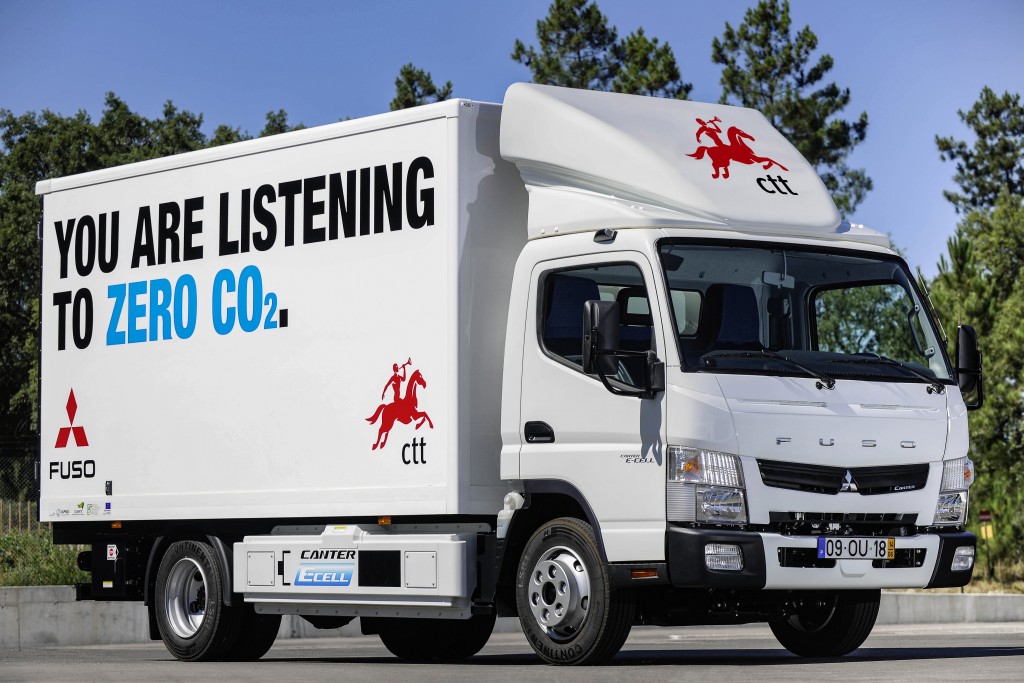 Succesvolle test met elektrische Fuso Canter featured image