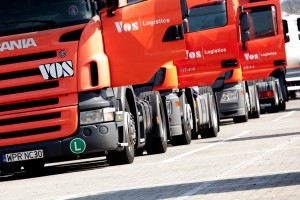 Vos Logistics trucks