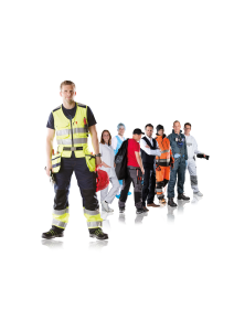 Beroepskleding-sfeer-groepmensen