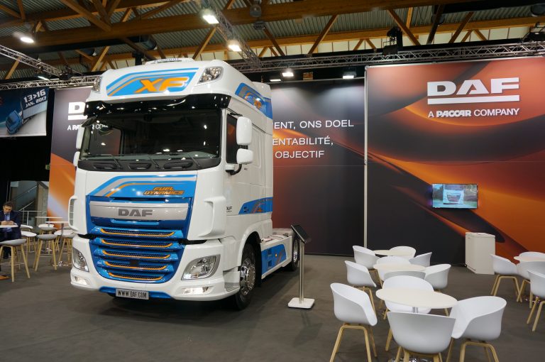 DAF showt XF Fuel Dynamics in Brussel • TTM.nl